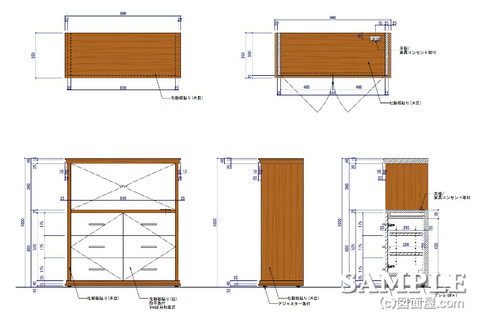 ｵｰﾌﾟﾝ什器図_A001