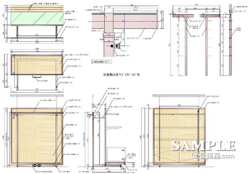 ﾋﾟﾝｸｺﾞｰﾙﾄﾞHLｼｽﾃﾑ什器図