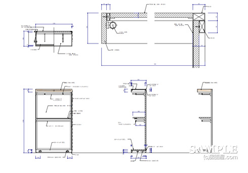 壁面ニッチ什器01