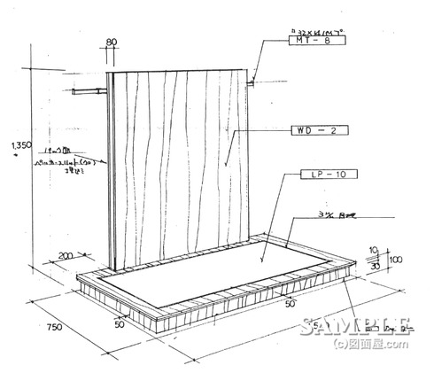 ステージ+バックパネルの什器