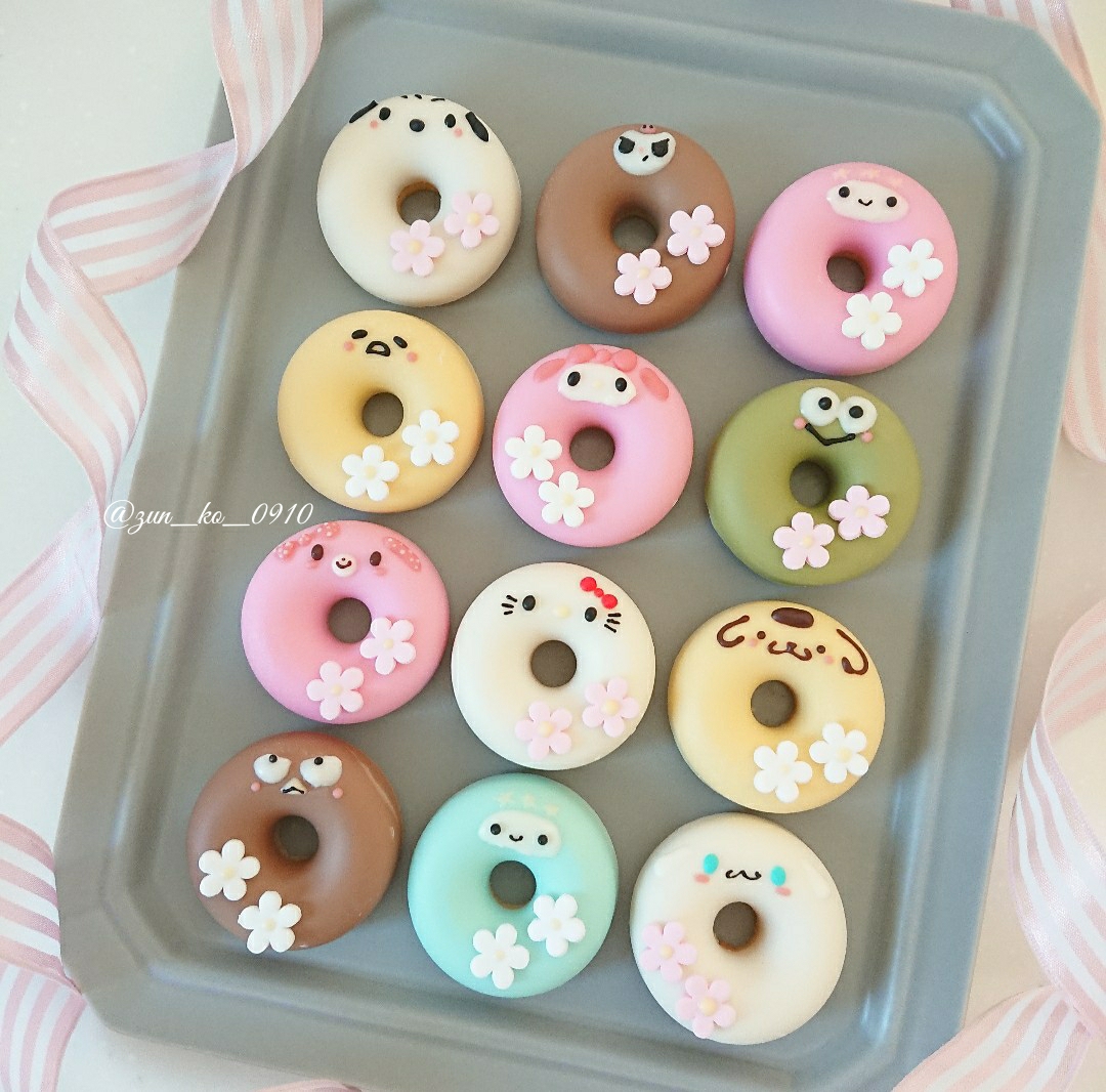 サンリオキャラクターズ かわいくデコって ドーナツショップ サンリオキャラクターズ かわいくデコって ドーナツショップ