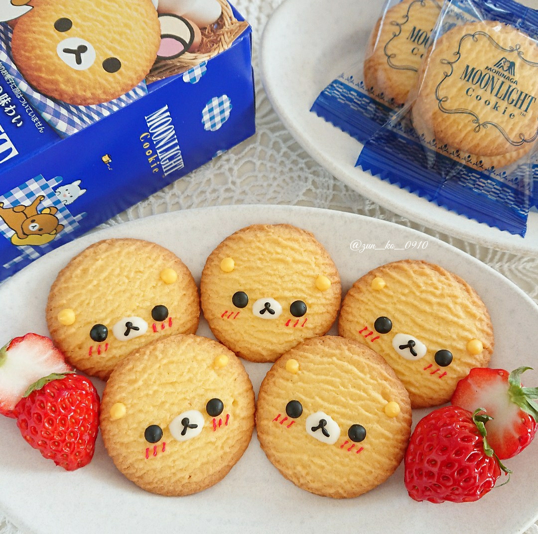 定番商品がリラックマパッケージに 簡単 デコクッキー Zunkoのキャラフード日和 Powered By ライブドアブログ