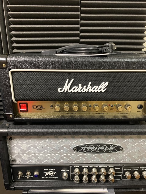 Marshall TUBE HEAD DSL15H実働15ｈの美品です 楽器/器材 アンプ 楽器 