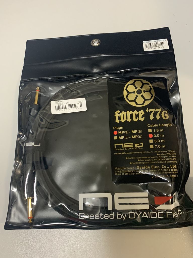 ギターレコーディングにオススメのシールドメーカー：OYAIDE