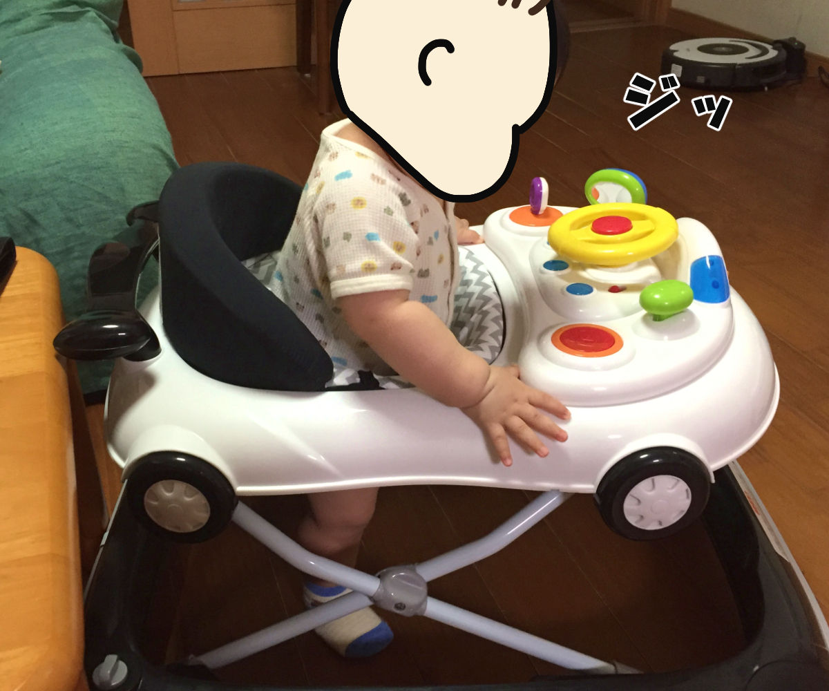 いらないと思っていた歩行器 ベビーウォーカー 購入してみたら とても便利でした ぷーやへささげるeveryday