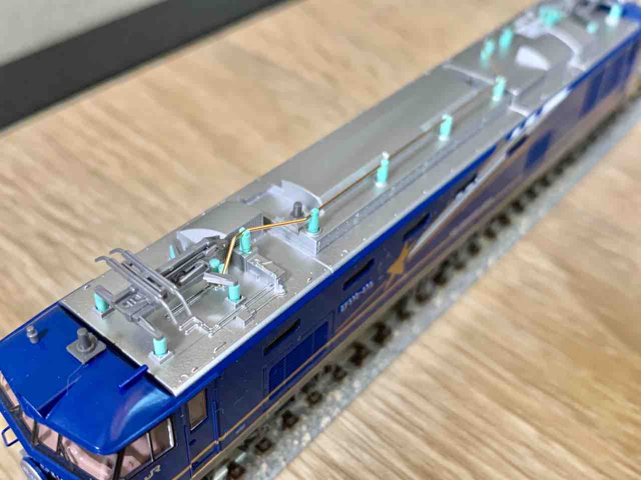 KATO EF510北斗星色 入線！ - れいるのおと