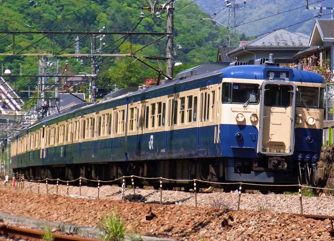 JR東日本113系 115系横須賀色通勤電車7両＋115系1000 8