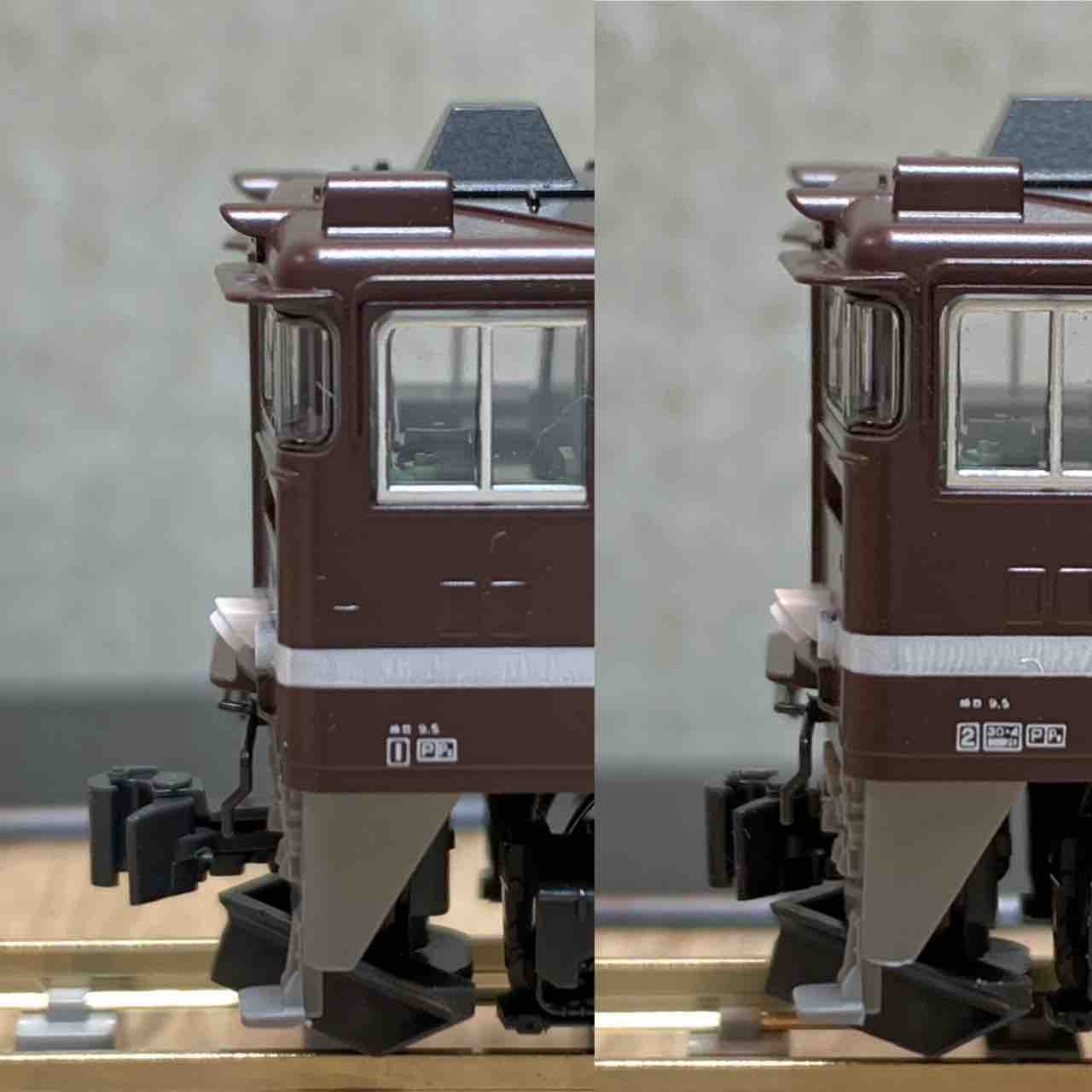 TOMIX 7159 EF66 27 リカラー KATOナックルカプラー付き