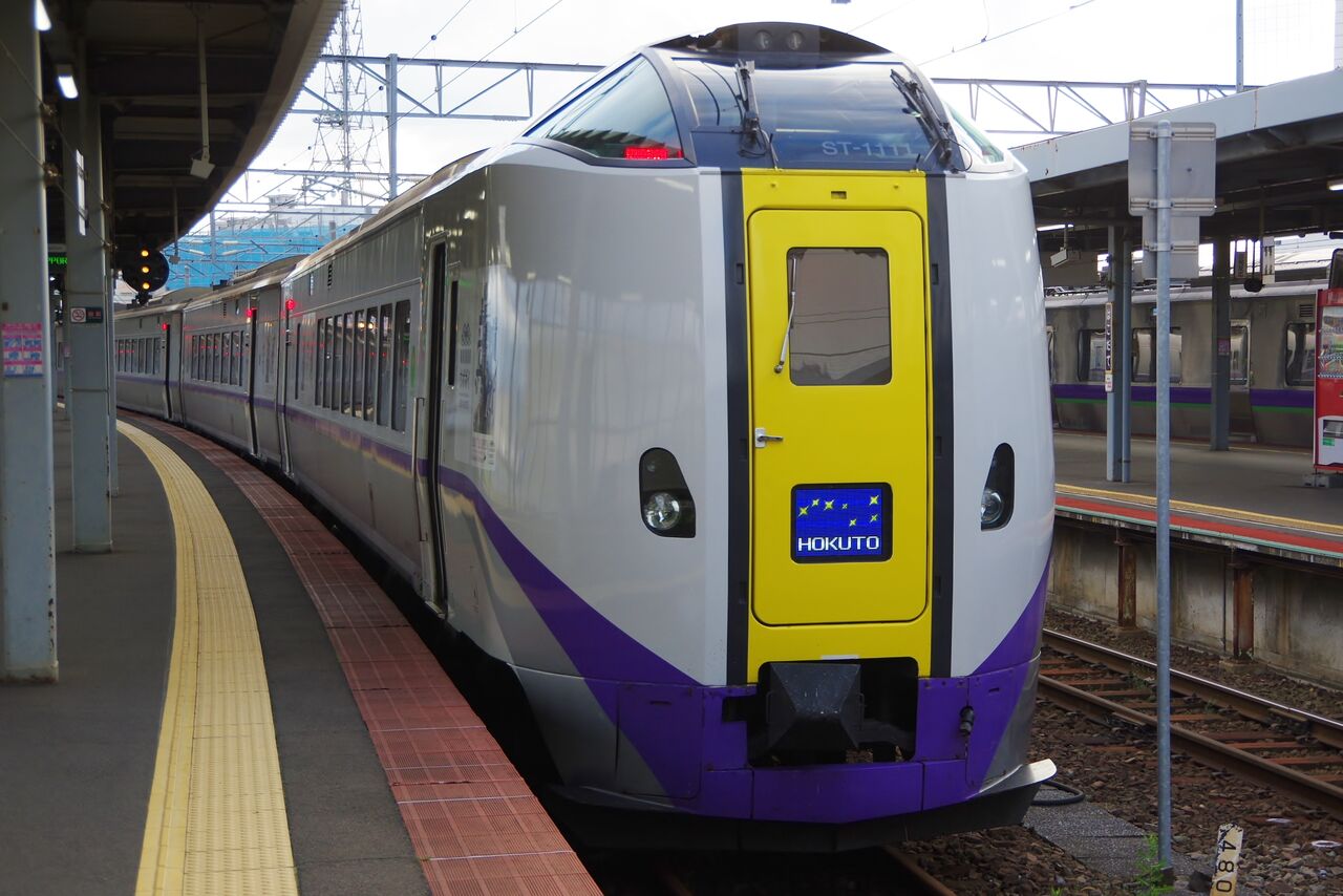 キハ261系 特急北斗1号に乗車する れいるのおと