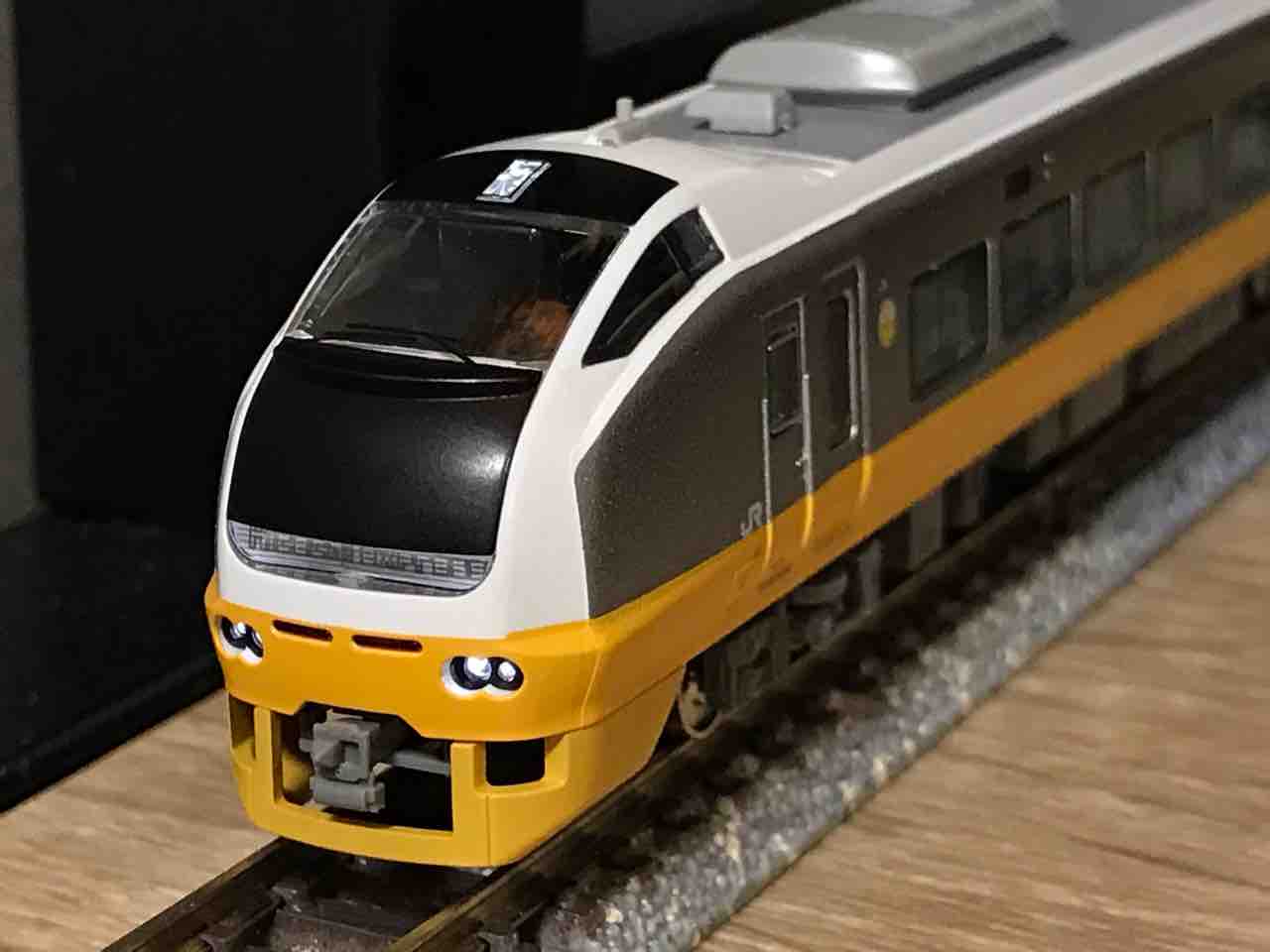 グリーンマックス E653系フレッシュひたち(イエロー) 入線 : れいるのおと