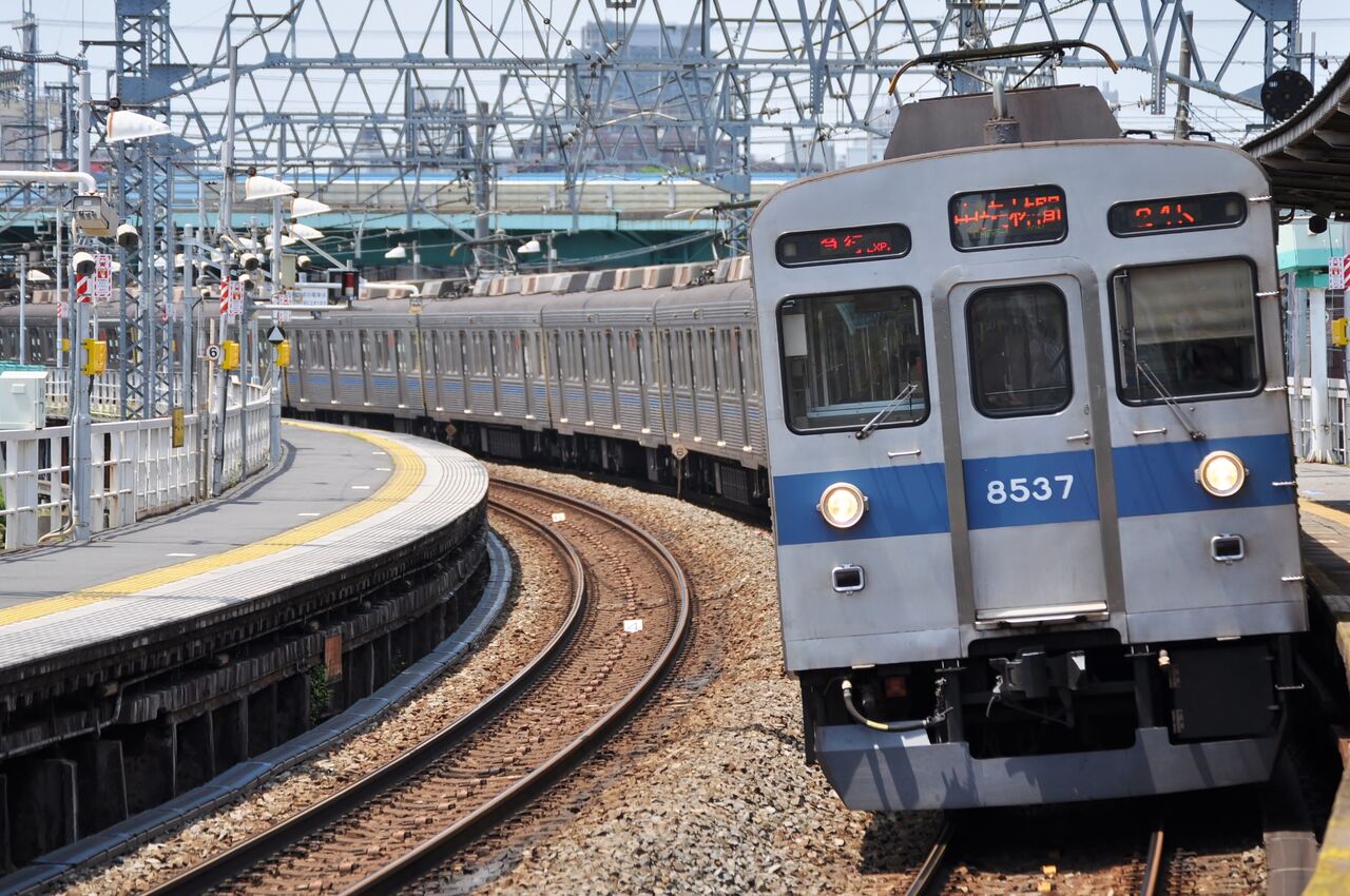 正規 青帯 れいるのおと - 東急8500系8537F 鉄道模型