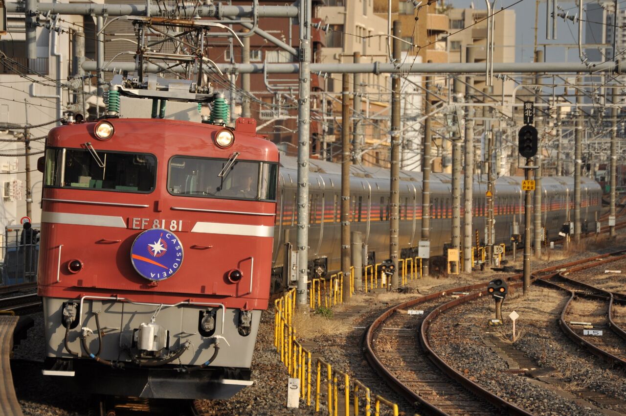 EF81 お召し お召し列車指定機、EF81-81 - れいるのおと