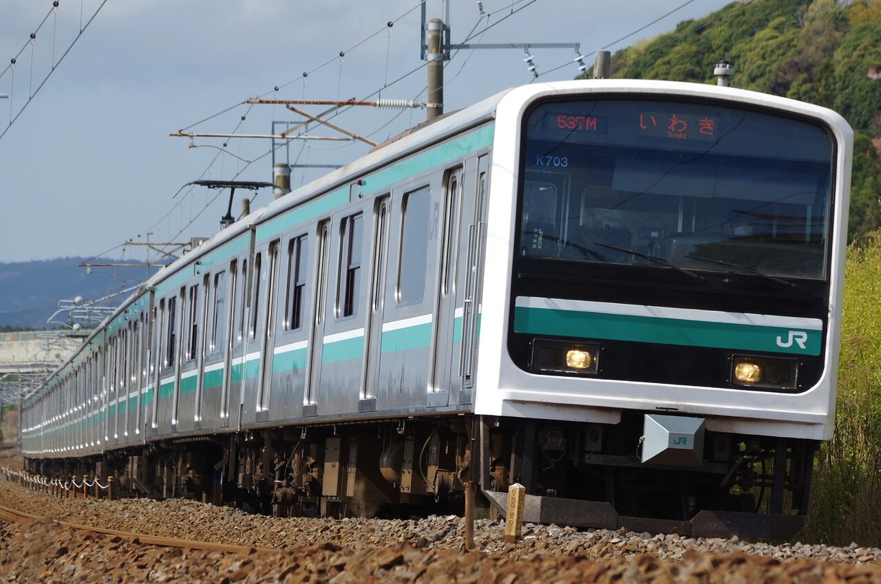 LED幕化が進むE501系 - れいるのおと LED幕化が進むE501系 - れいるのおと