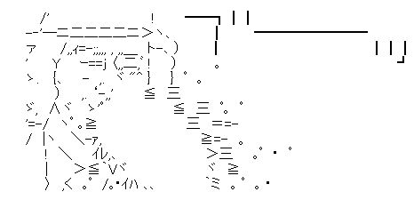 ブー AA アスキーアート