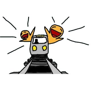 同じ車両にいた池沼が、女の子の肩をグーで殴りながら奇声を上げだした。
