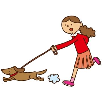 犬の散歩
