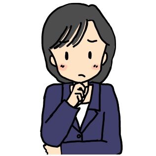 女性高校教師(イラスト)