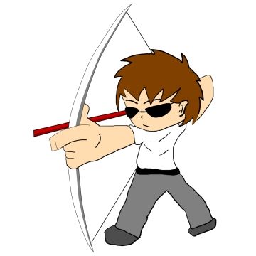 弓で暗殺