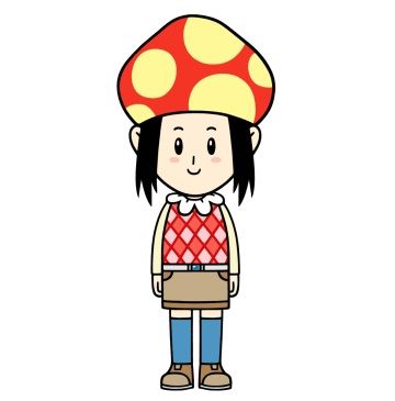 私はキノコ恐怖症・・・。