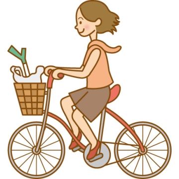 自転車こいでたお姉さんが、曲がってきた車にぶつかって数m吹っ飛んだ！！