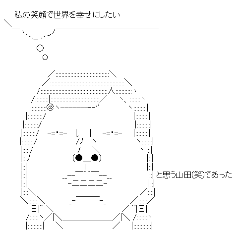 DQNネーム　ＡＡ(アスキーアート)
