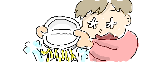 ヤキソバの失敗例