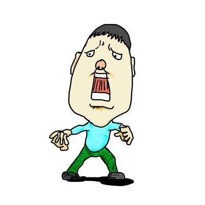 ビックリした