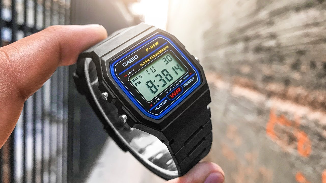 casio f91w battery type