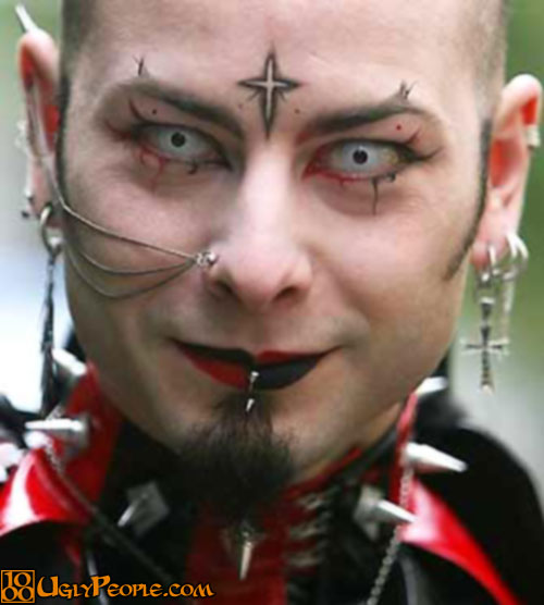 Scary-Guy-Ugly-Boy-Body-Modification