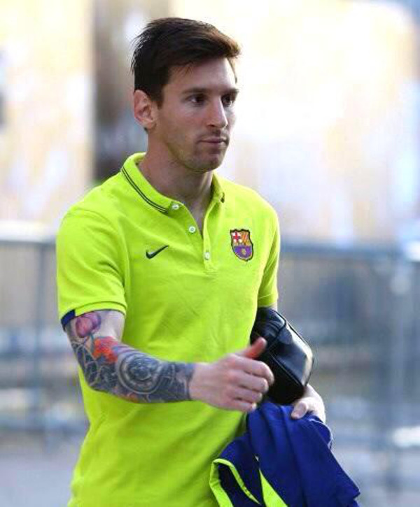Messi-tattoo