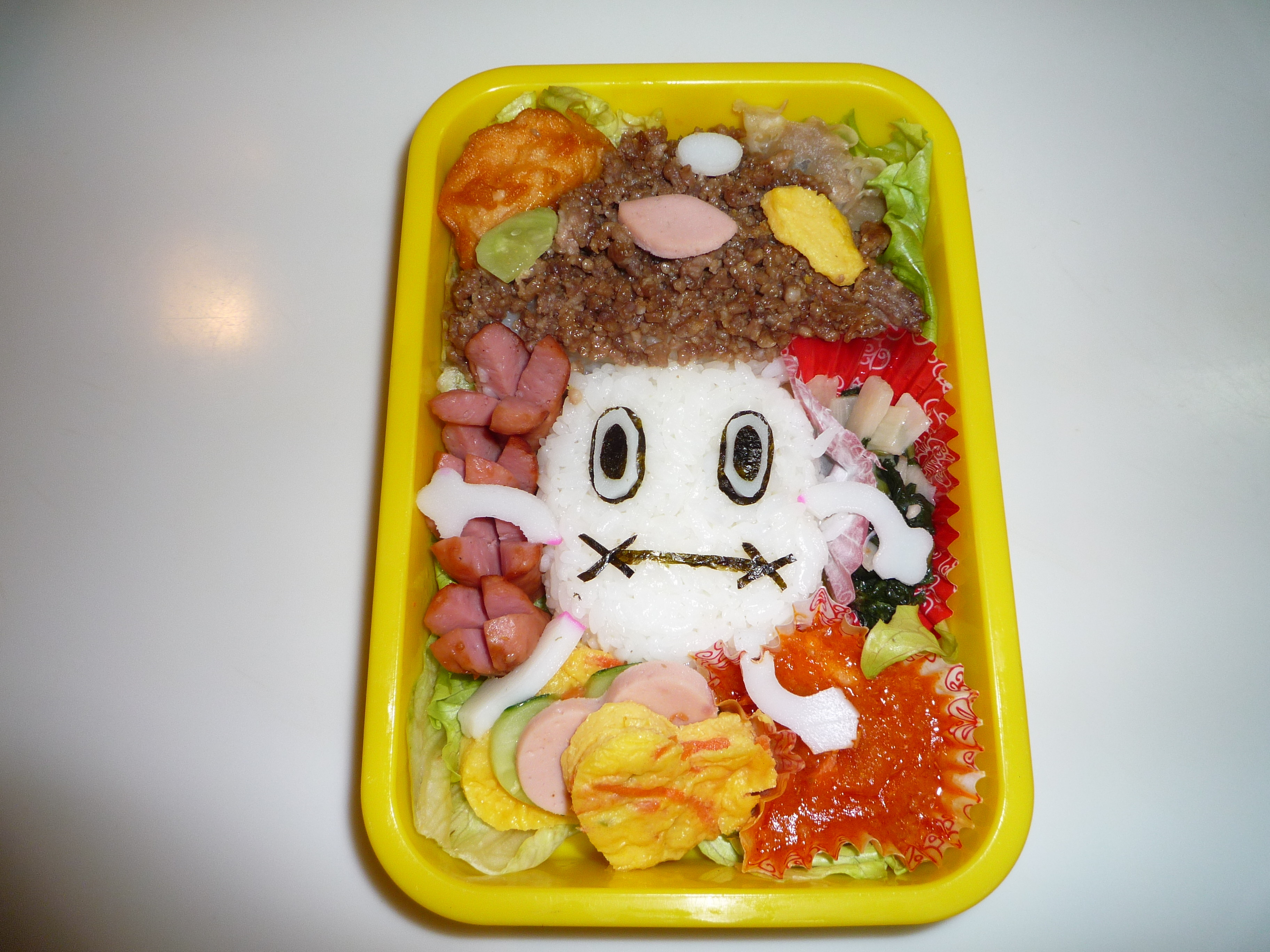 09 4 25のキャラ弁 女子高生のお弁当 09 4 25のキャラ弁 女子高生のお弁当