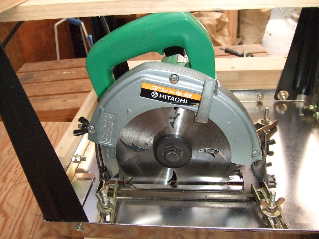 卓上丸鋸盤スイッチ改造 その1 よかっぺ木工diy 釣り