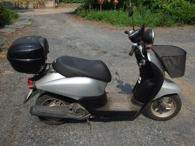 バイクに釣竿 その１ よかっぺ木工ｄｉｙ 釣り