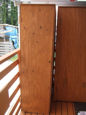 トランポリン収納庫 よかっぺ木工ｄｉｙ 釣り